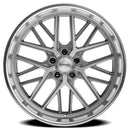 22x8.5 Corsart Kingpin 5 Gloss Brushed Diamond Cut Lip 5x127 ET6 Wheel