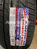 255/55ZR19 American Roadstar Sport A/S 111W BSW SL 255 55 19 2555519