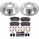 PowerStop Z23 Daily Driver Carbon-Fiber Ceramic Brake Pad and Drilled & Slotted