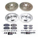 PowerStop Z23 Daily Driver Carbon-Fiber Ceramic Brake Pad and Drilled & Slotted