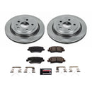 PowerStop OE Stock Replacement Low-Dust Ceramic Brake Pad and Rotor Kit