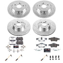 Z26 Street Performance Ceramic Brake Pad and Drilled & Slotted Rotor Kit