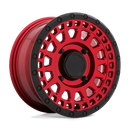 14X7 Black Rhino Powersports Parker UTV Red 4X110 ET52 Wheel Rim-2