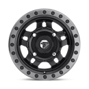 14X7 Fuel UTV D557 Anza Matte Black Gun Metal Ring 4X156 ET13 wheel/rim