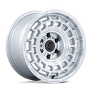 20x8.5 Black Rhino BR024 Awol Silver W/ Machined Face 5x127 ET12 Wheel