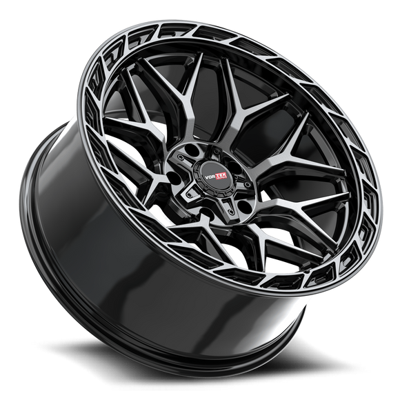 20x10 Vortek VRP-504 Enzo Black 6x135 ET-18 CB106.1 Wheel