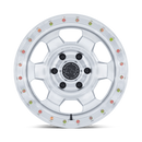 17X8.5 Black Rhino BR029 Trooper Gloss Silver Machined Face 6X139.7 ET0 Wheel