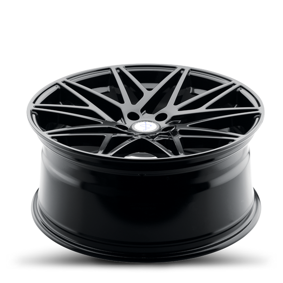 20x9 Sapphire Luxury Alloys SX05-05 Gloss Black 5x114.3 ET35 CB73 Wheel Rim