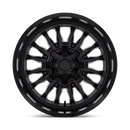 20x10 Fuel Off-Road D796 Arc Matte Black with Gloss Black Lip 6x135 ET-18 Wheel