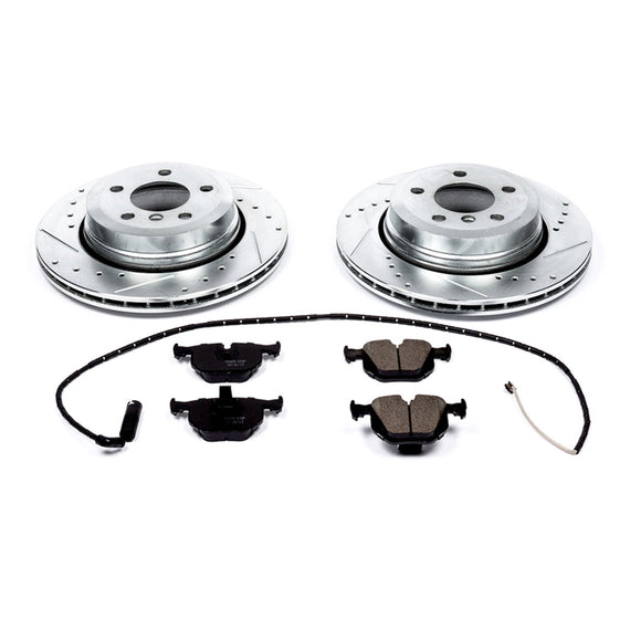 PowerStop Z23 Daily Driver Carbon-Fiber Ceramic Brake Pad and Drilled & Slotted