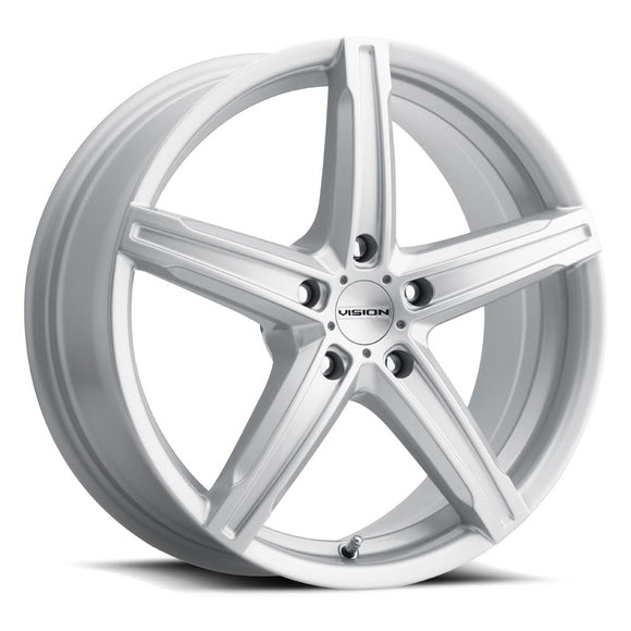 16x7 Vision 469 Boost Silver 5x100 ET38 Wheel Rim