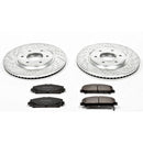 PowerStop Z23 Daily Driver Carbon-Fiber Ceramic Brake Pad and Drilled & Slotted