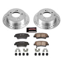 PowerStop Z23 Daily Driver Carbon-Fiber Ceramic Brake Pad and Drilled & Slotted