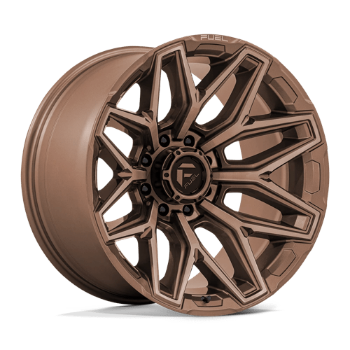 22x10 Fuel Off-Road Flux Platinum Bronze 8x170 ET-18 CB125.1 Wheel Rim