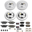 PowerStop Genuine Geomet Coated Rotor and Carbon-Fiber Ceramic Brake Pad Kit