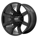 22X12 Moto Metal MO804 SPIDER Gloss Black 6X135/6X139.7 ET-44 wheel/rim-2