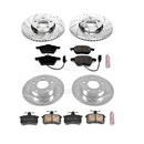 PowerStop Z23 Daily Driver Carbon-Fiber Ceramic Brake Pad and Drilled & Slotted