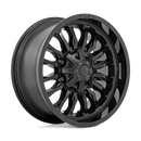 20x9 Fuel Off-Road D796 Arc Matte Black with Gloss Black Lip 8x170 ET1 Wheel