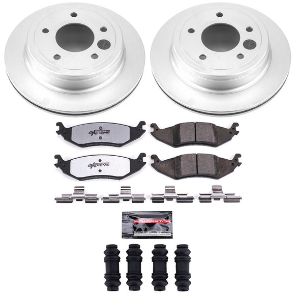 Z36 Truck & Tow Premium Carbon-Fiber Ceramic Brake Pad and Fully Coated Rotor Ki