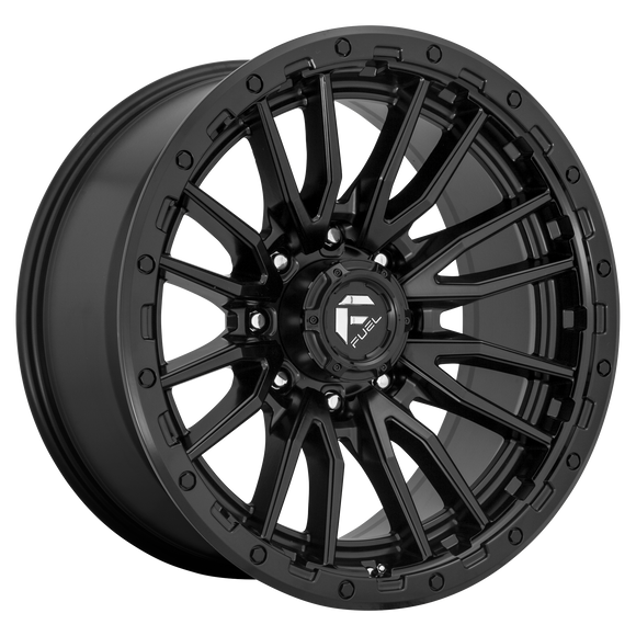 18x9 Fuel Off-Road D679 Rebel Matte Black 5x139.7 ET1 CB78.1 Wheel Rim