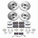 PowerStop Z26 Street Performance Ceramic Brake Pad and Drilled & Slotted Rotor K