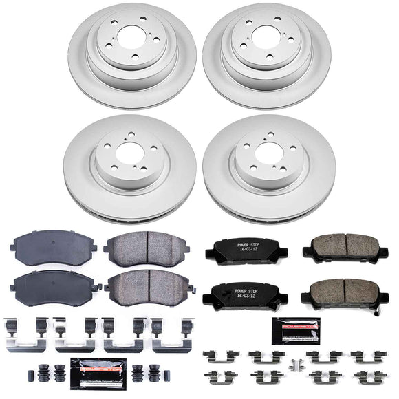 Z23 Daily Driver Premium Carbon-Fiber Ceramic Brake Pad and Fully Coated Rotor K