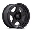 17X8.5 KMC KM728 Lobo Matte Black 6X135 ET-10 Wheel Rim-1