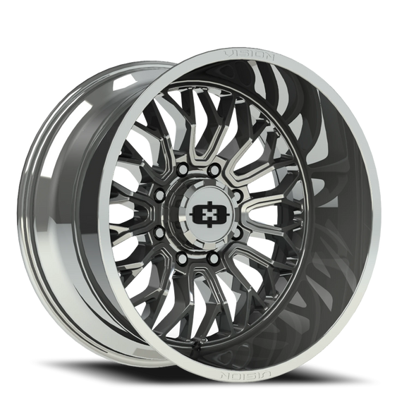 Vision 402 Riot Chrome 20X12 8x180 ET-51 Wheel/Rim