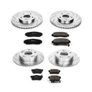 PowerStop Z23 Daily Driver Carbon-Fiber Ceramic Brake Pad and Drilled & Slotted