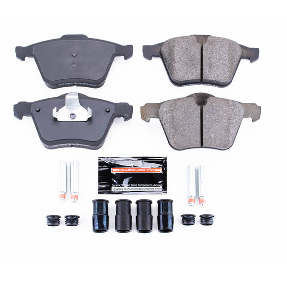 PowerStop Z23 Evolution Sport Carbon-Fiber Brake Pads With Hardware