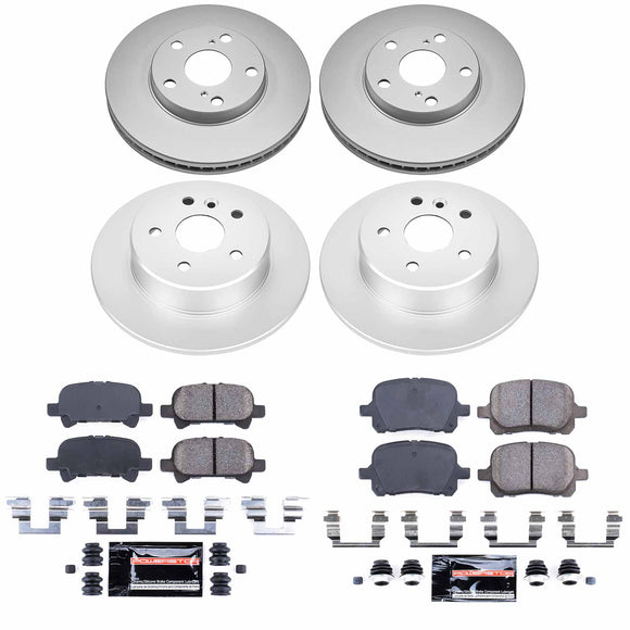 Z23 Daily Driver Premium Carbon-Fiber Ceramic Brake Pad and Fully Coated Rotor K