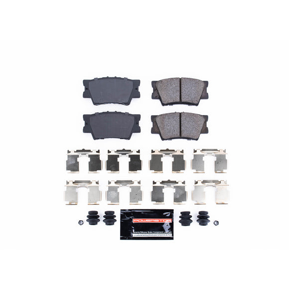 PowerStop Z23 Evolution Sport Carbon-Fiber Brake Pads With Hardware