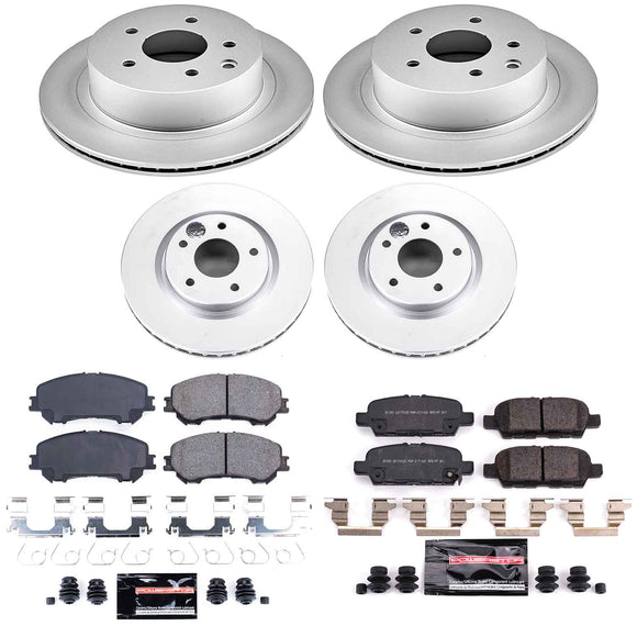 Z23 Daily Driver Premium Carbon-Fiber Ceramic Brake Pad and Fully Coated Rotor K