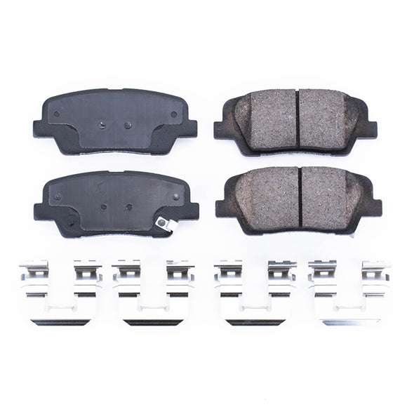 PowerStop Z17 Evolution Ceramic Brake Pads With Hardware