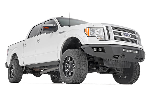 Rough Country Power Running Boards Lighted Crew Cab For Ford F-150 09-14