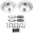 PowerStop Z26 Street Performance Ceramic Brake Pad and Drilled & Slotted Rotor K