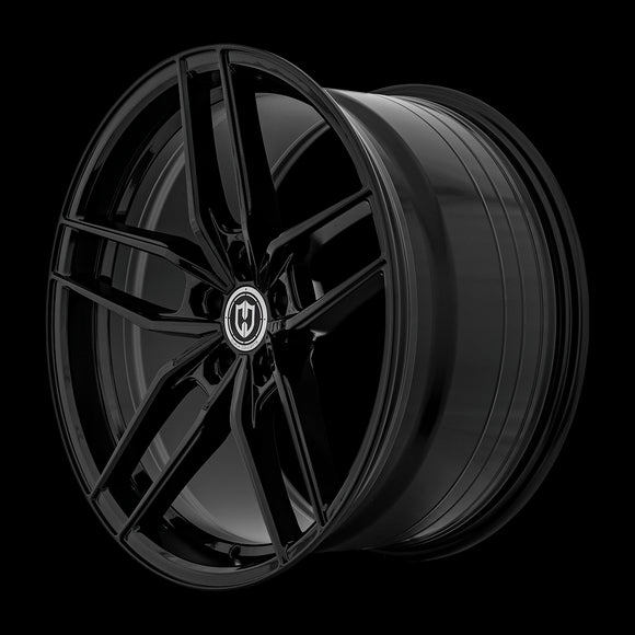 20x10 Curva CFF25 Gloss Black 5x112 ET40 wheel/rim