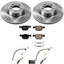PowerStop OE Stock Replacement Low-Dust Ceramic Brake Pad and Rotor Kit