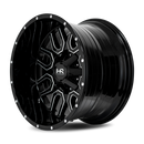 20x12 Hardrock Commander Gloss Black Milled 5x127/139.7 ET-51 wheel/rim-3