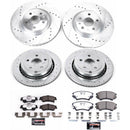 PowerStop Z26 Street Performance Ceramic Brake Pad and Drilled & Slotted Rotor K