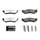 PowerStop Z36 Truck And Tow Carbon-Fiber Ceramic Brake Pads With Hardware