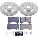 PowerStop Z23 Daily Driver Carbon-Fiber Ceramic Brake Pad and Drilled & Slotted