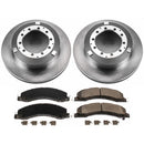 PowerStop OE Stock Replacement Low-Dust Ceramic Brake Pad and Rotor Kit