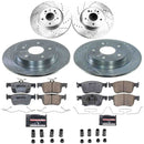 Z26 Street Performance Ceramic Brake Pad and Drilled & Slotted Rotor Kit