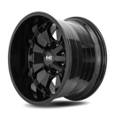 22x10 Hardrock Devastator Gloss Black 6x135/139.7 ET-25 wheel/rim-3
