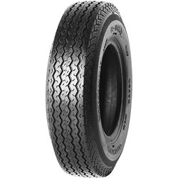 4.80-8 4 Ply SU01 Tire Mounted on 8x3.75 4-4 White Wheel