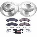 PowerStop Z23 Daily Driver Carbon-Fiber Ceramic Brake Pad and Drilled & Slotted