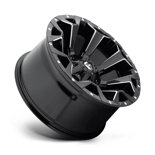 20x10 Fuel Off-Road D576 Assault Gloss Black Milled 8x170 ET-18 CB125.1 Wheel