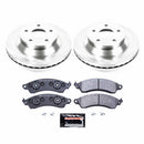 PowerStop Track Day High-Performance Brake Pad and Rotor Kit