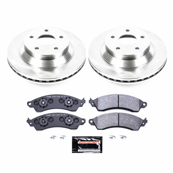 PowerStop Track Day High-Performance Brake Pad and Rotor Kit